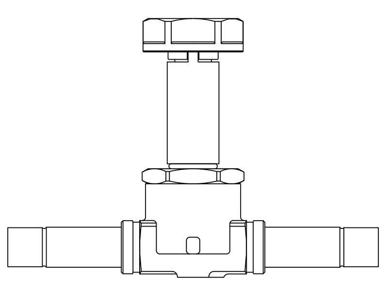 常閉電磁閥1028/2S,內(nèi)連接焊接接頭,隔膜先導(dǎo)式