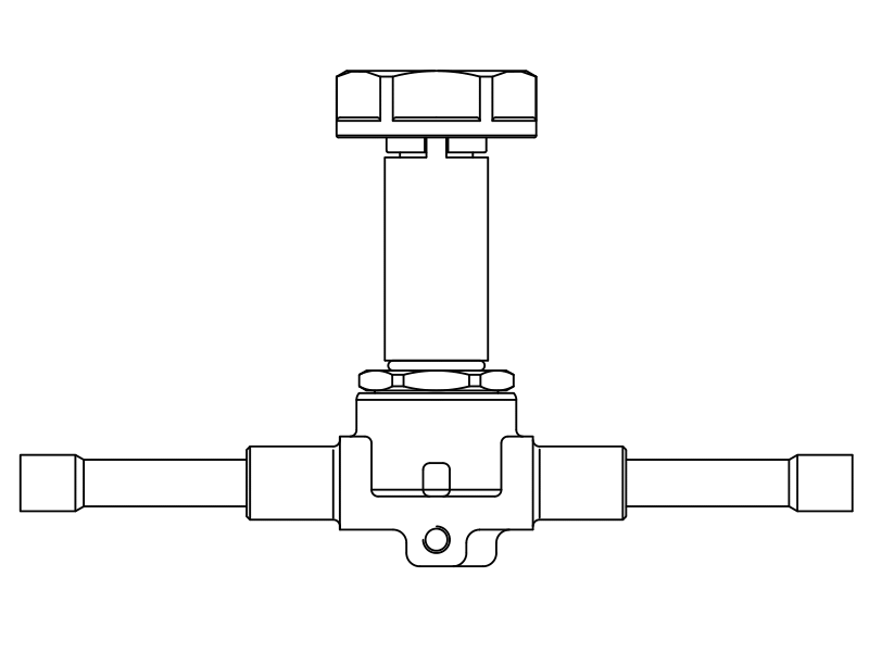 常閉電磁閥1034/3A6,SAE直螺紋接頭,活塞先導(dǎo)式