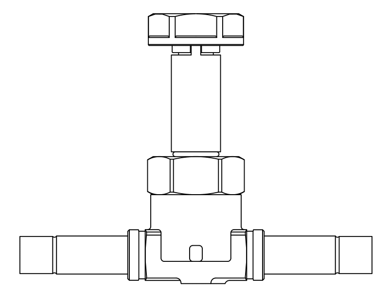 常閉電磁閥1038/4S,內(nèi)連焊接接頭,活塞先導(dǎo)式