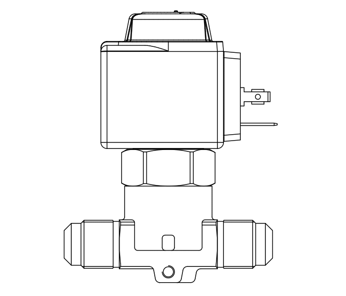 常閉電磁閥1050/6A7,SAE直螺紋接頭,活塞先導(dǎo)式