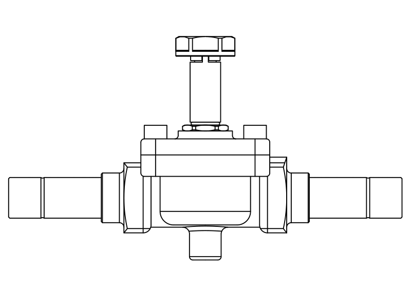 常閉電磁閥1098/6S,內(nèi)連接焊接接頭,隔膜先導(dǎo)式