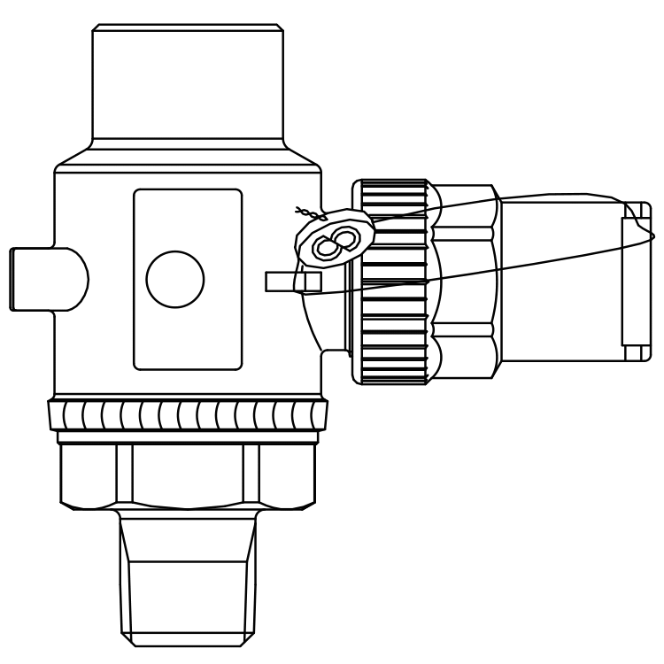 安全閥用球關(guān)閉閥3033/88,NPT錐形螺紋接頭