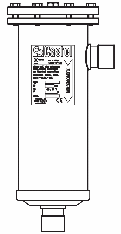 干燥過(guò)濾器4411/21AF,實(shí)心濾芯可換,鋼接頭